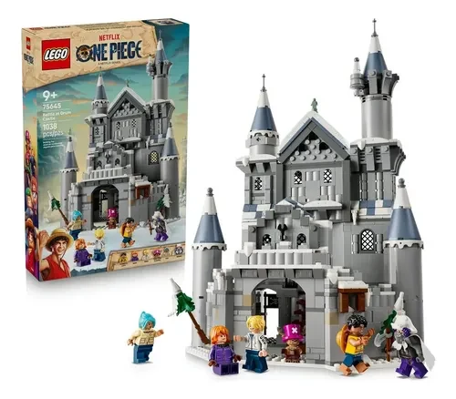 LEGO 75645 fortaleza com minifiguras de Monkey D. Luffy e Nami