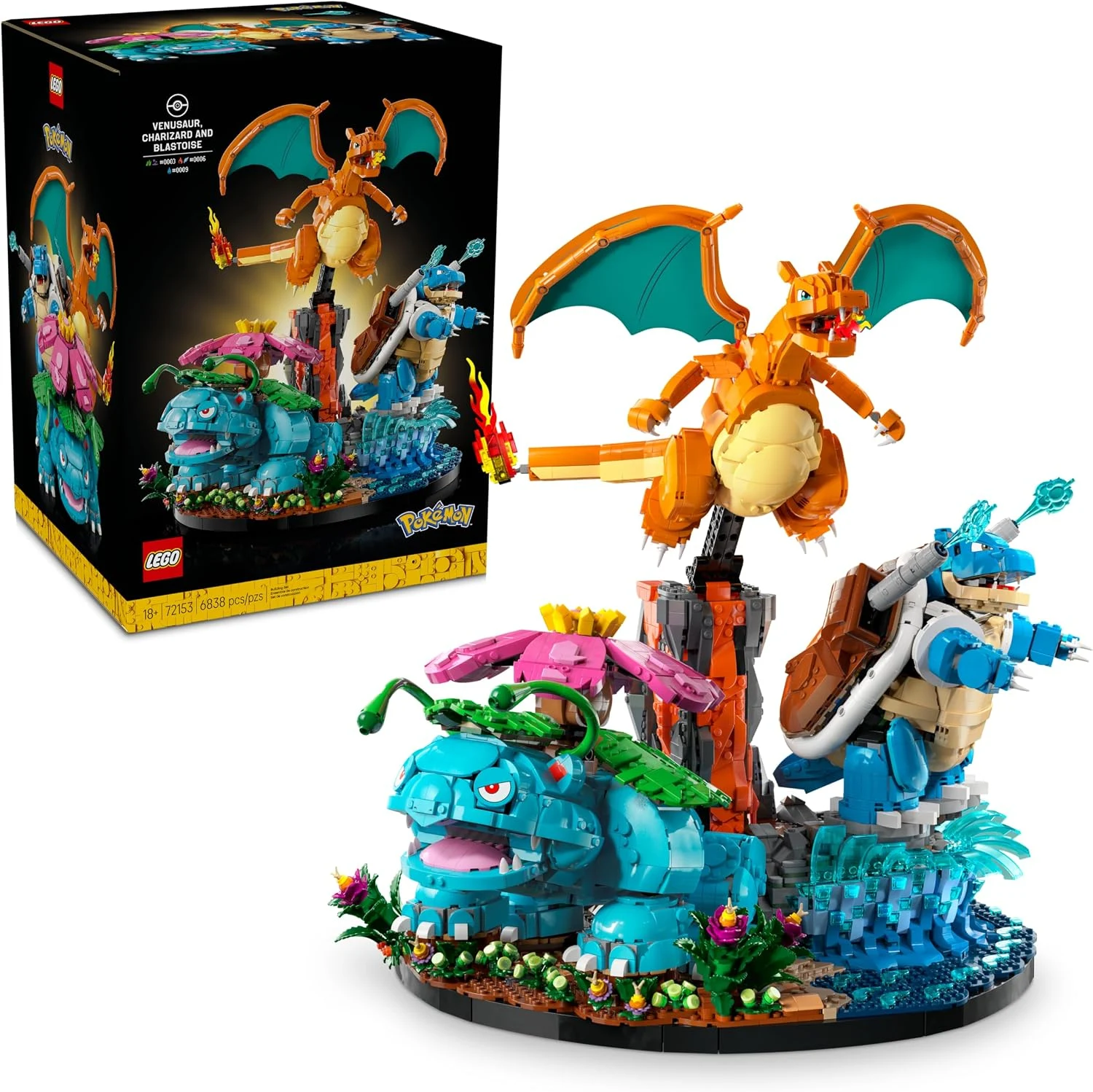LEGO 72153 Charizard e Blastoise