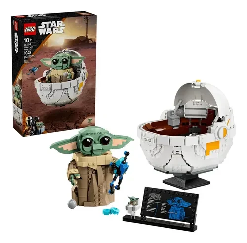 LEGO 75403 Grogu com berço Hover