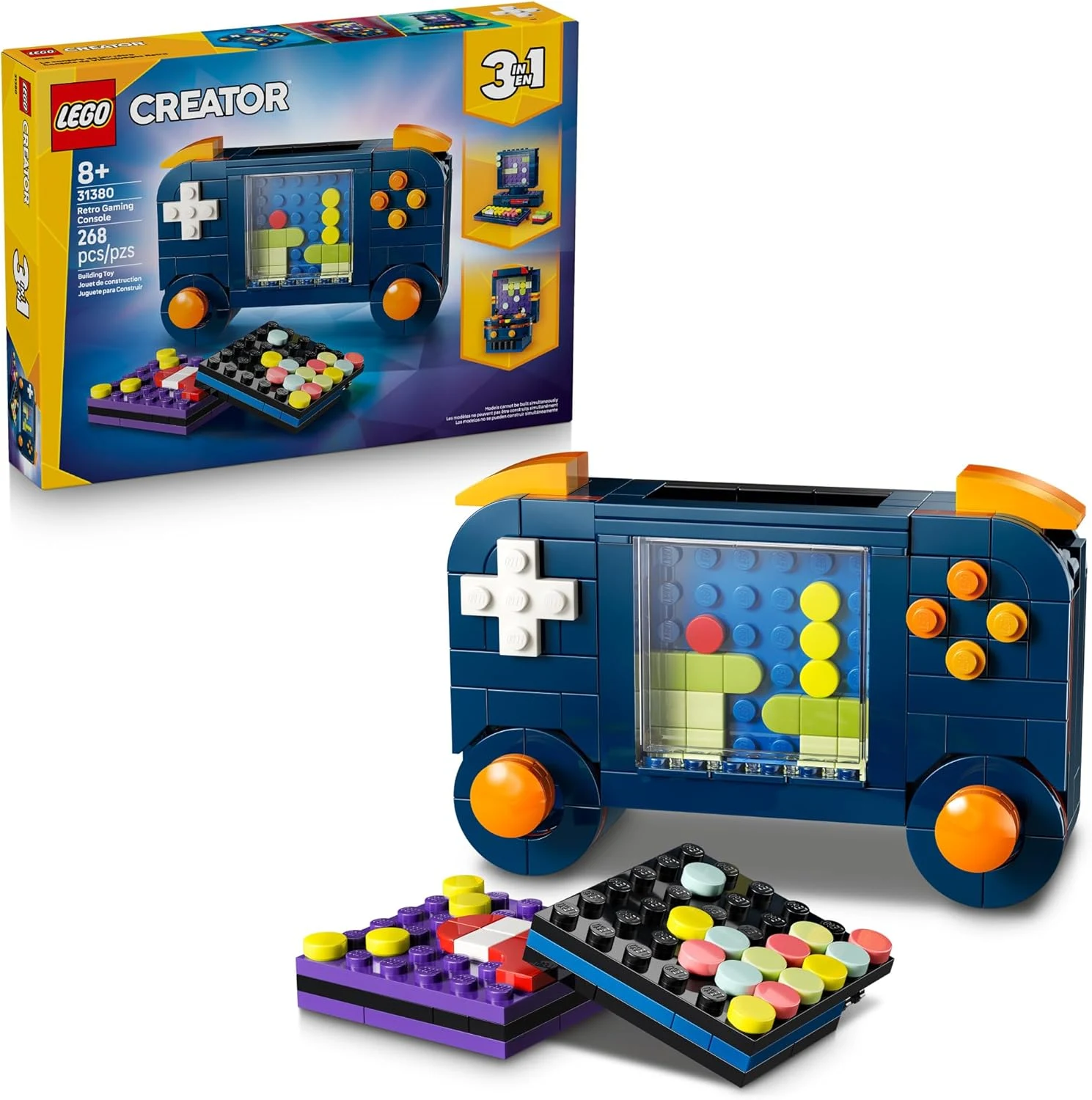 LEGO 31380 3em1 Console de Jogos Retrô