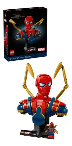 LEGO 76326 Marvel Busto Do Homem-aranha De Ferro 18+