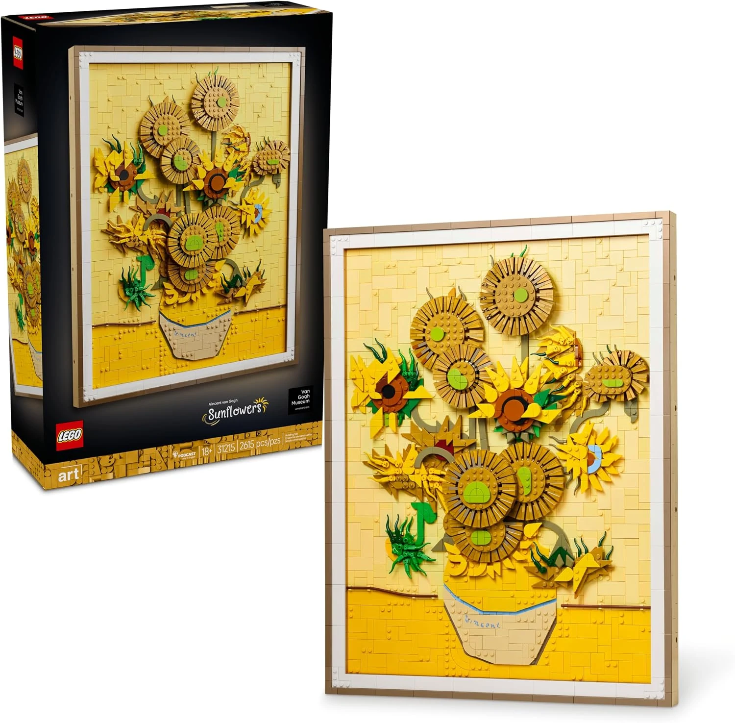 LEGO 31215 Vincent van Gogh - Girassóis