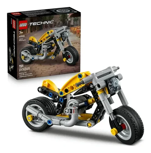 LEGO 42225 Motocicleta Amarela
