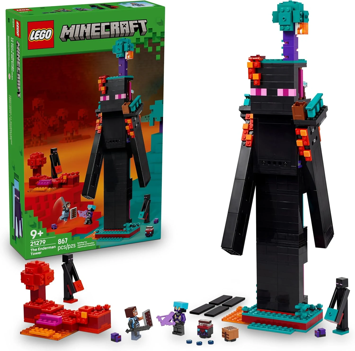 LEGO 21279 A Torre do Enderman