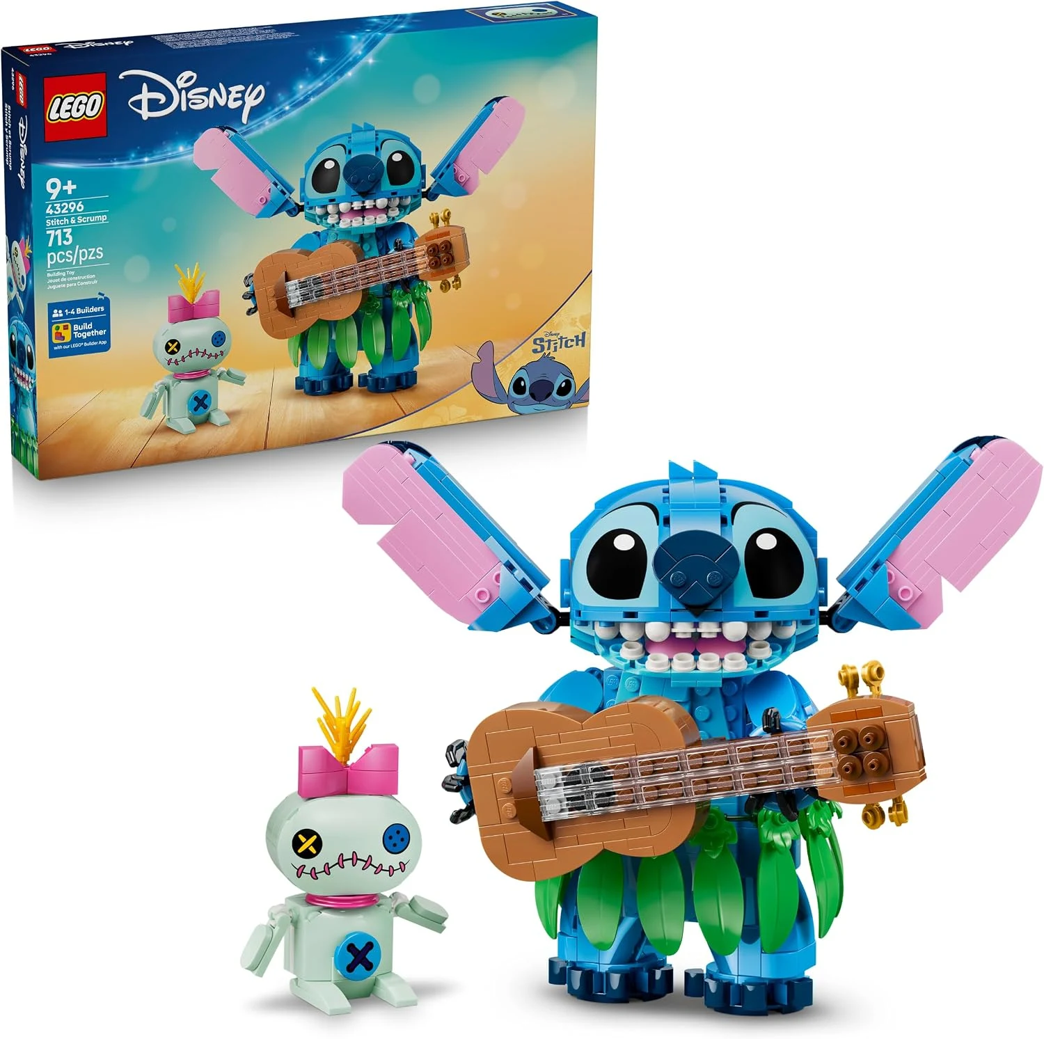 LEGO 43296 Stitch & Scrump Building