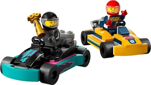 LEGO 60400 Karts E Pilotos De Corrida Quantidade