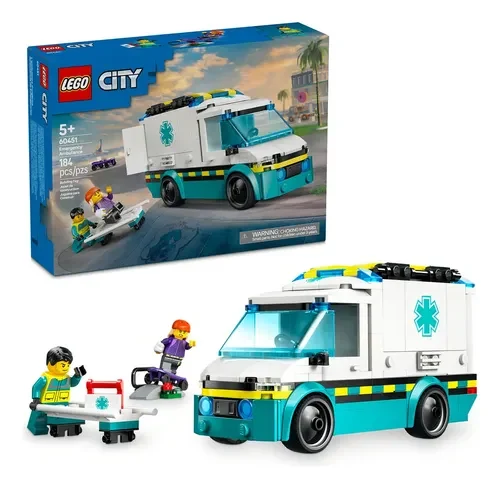 LEGO 60451 Ambulância De Emergência Quantidade