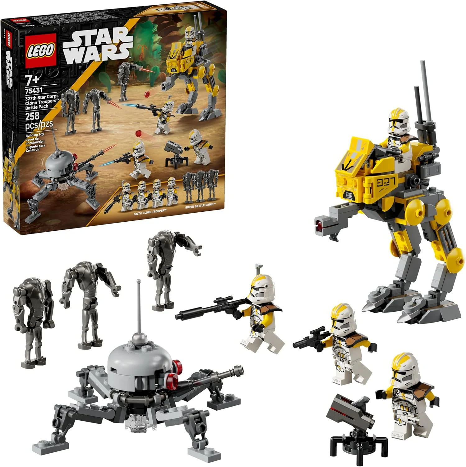 LEGO 75431 Pack de Combate Soldados Clone da 327ª Star Corps