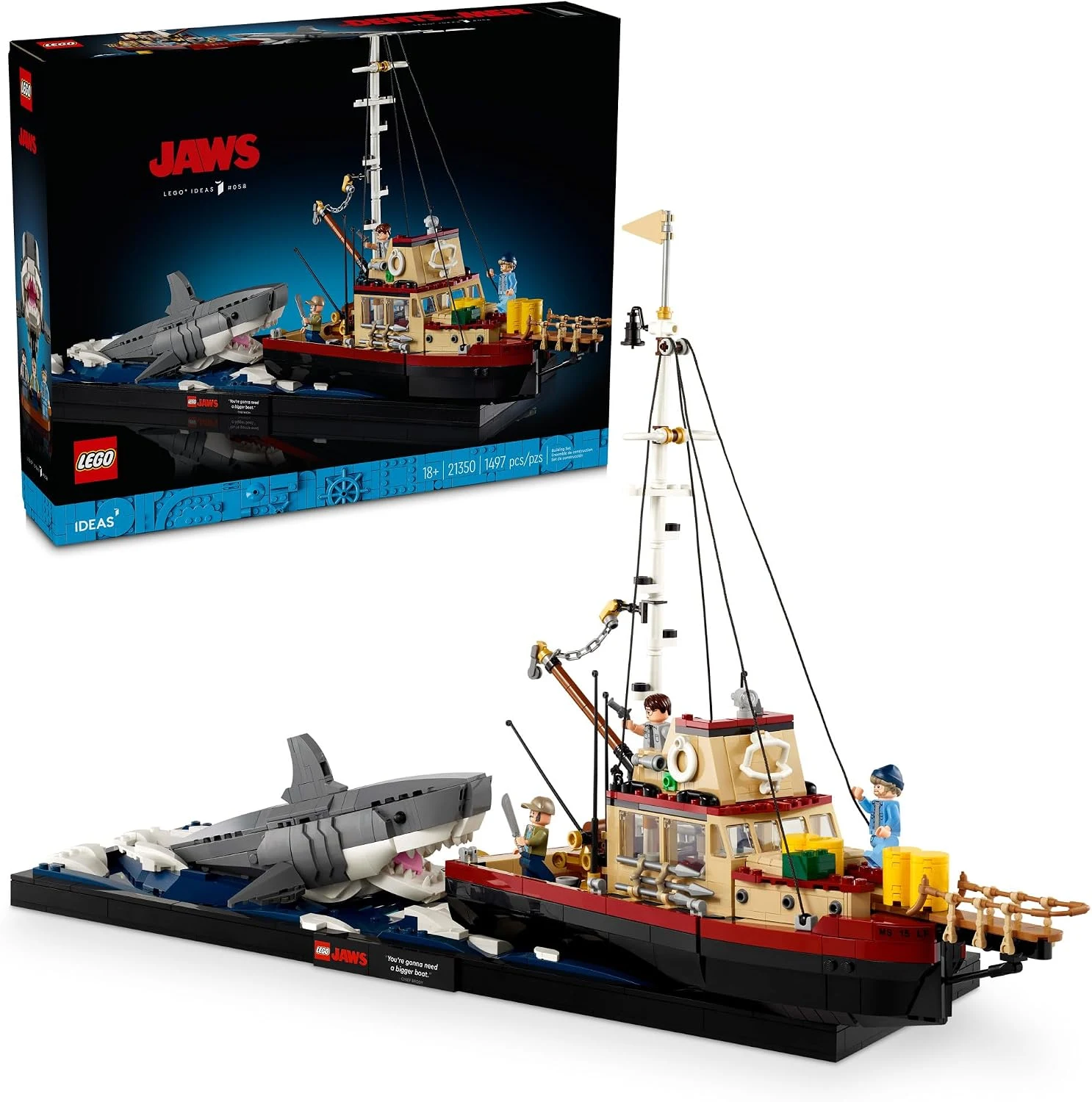 LEGO 21350 Presente de Tubarão