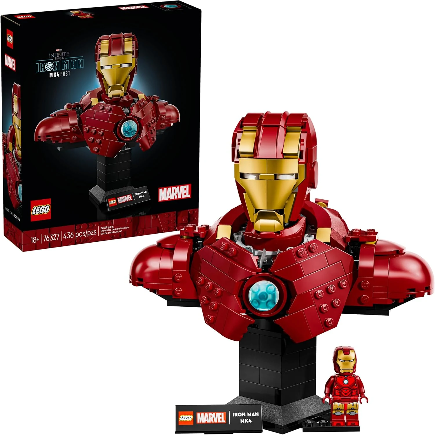 LEGO 76327 Busto do Homem de Ferro MK4