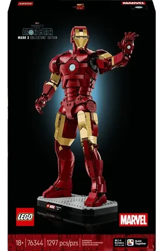 LEGO 76344 Marvel Homem De Ferro Mark 3 Edição Colecionador