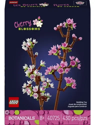LEGO 40725 Flores de Cerejeira rosa-branco