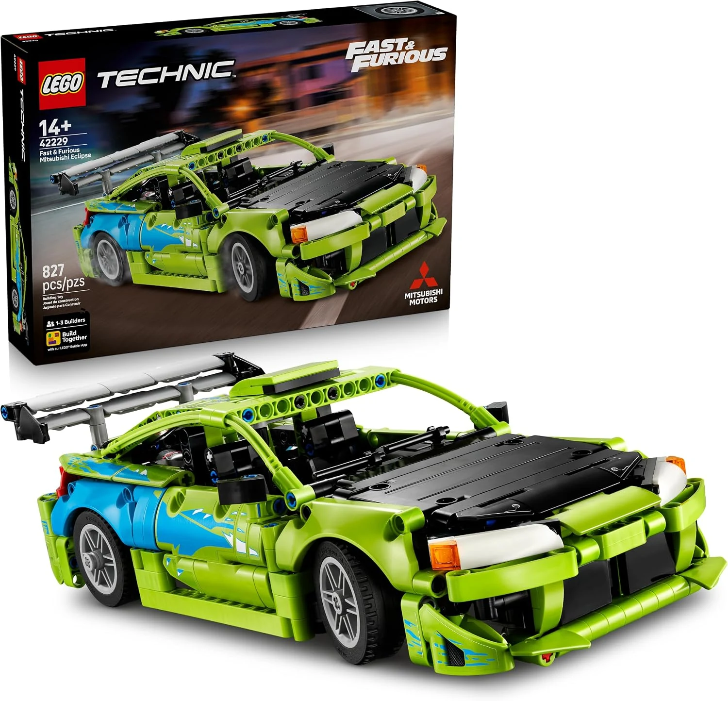 LEGO 42229 Carro Fast and Furious Mitsubishi Eclipse