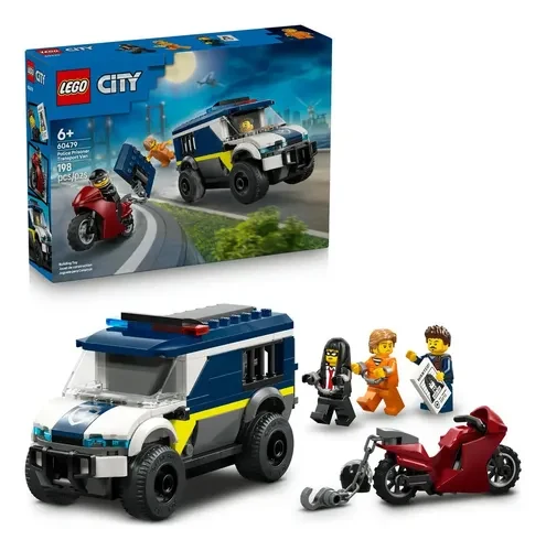 LEGO 60479 Van de Transporte de Prisioneiros da Polícia