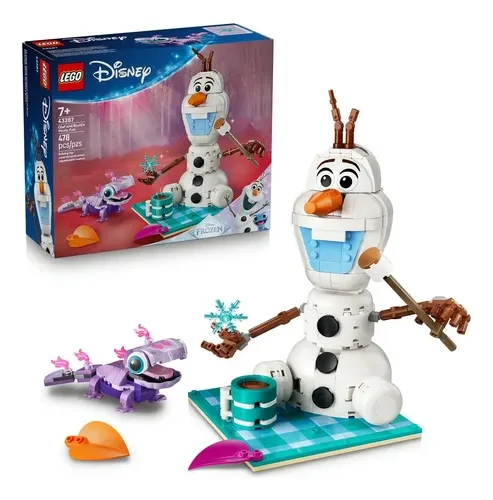 LEGO 43287 Piquenique divertido Disney Frozen de Olaf e Bruni